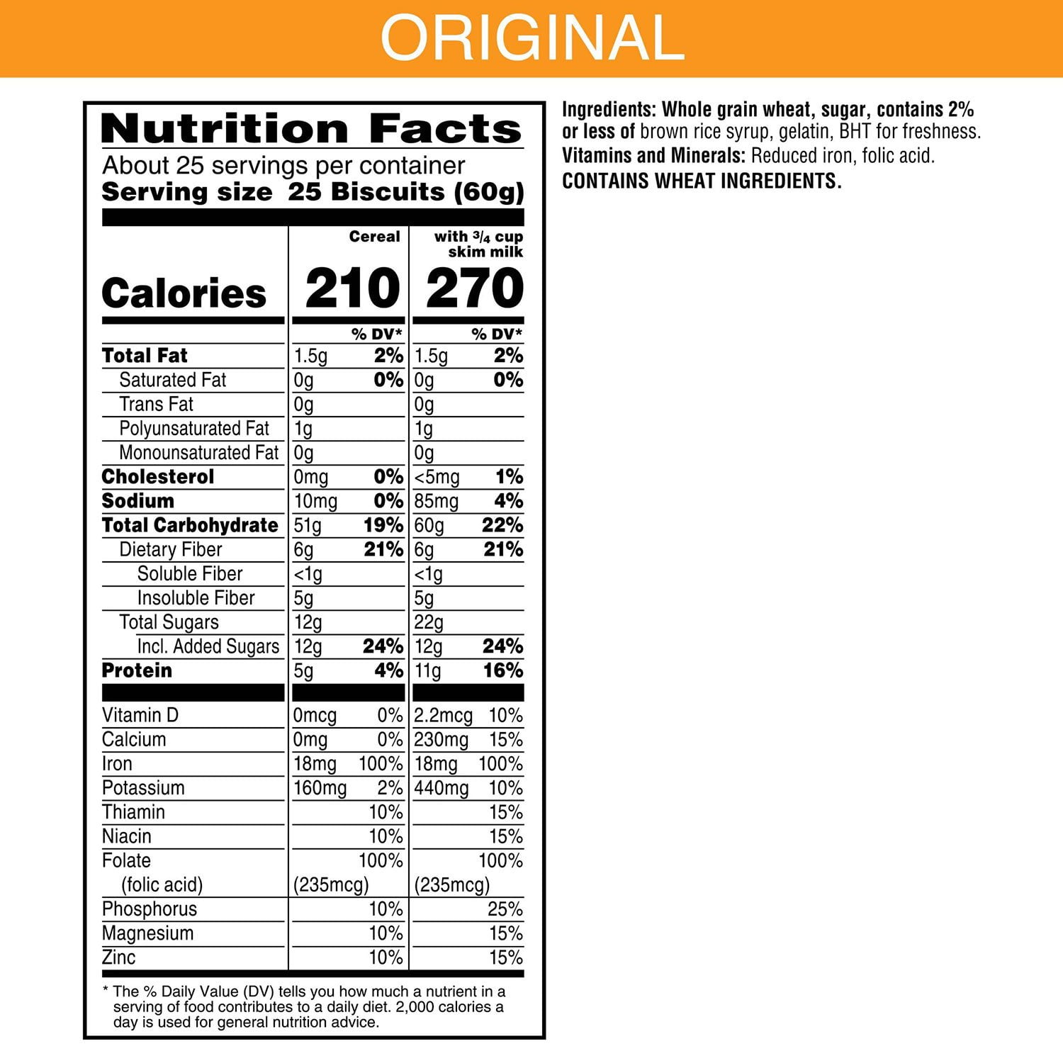 Frosted Mini-Wheats Cereal, 55 oz.