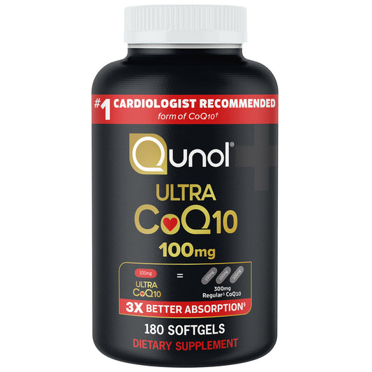 QUNOL ULTRA COQ10 100MG 180 SOFTGLS