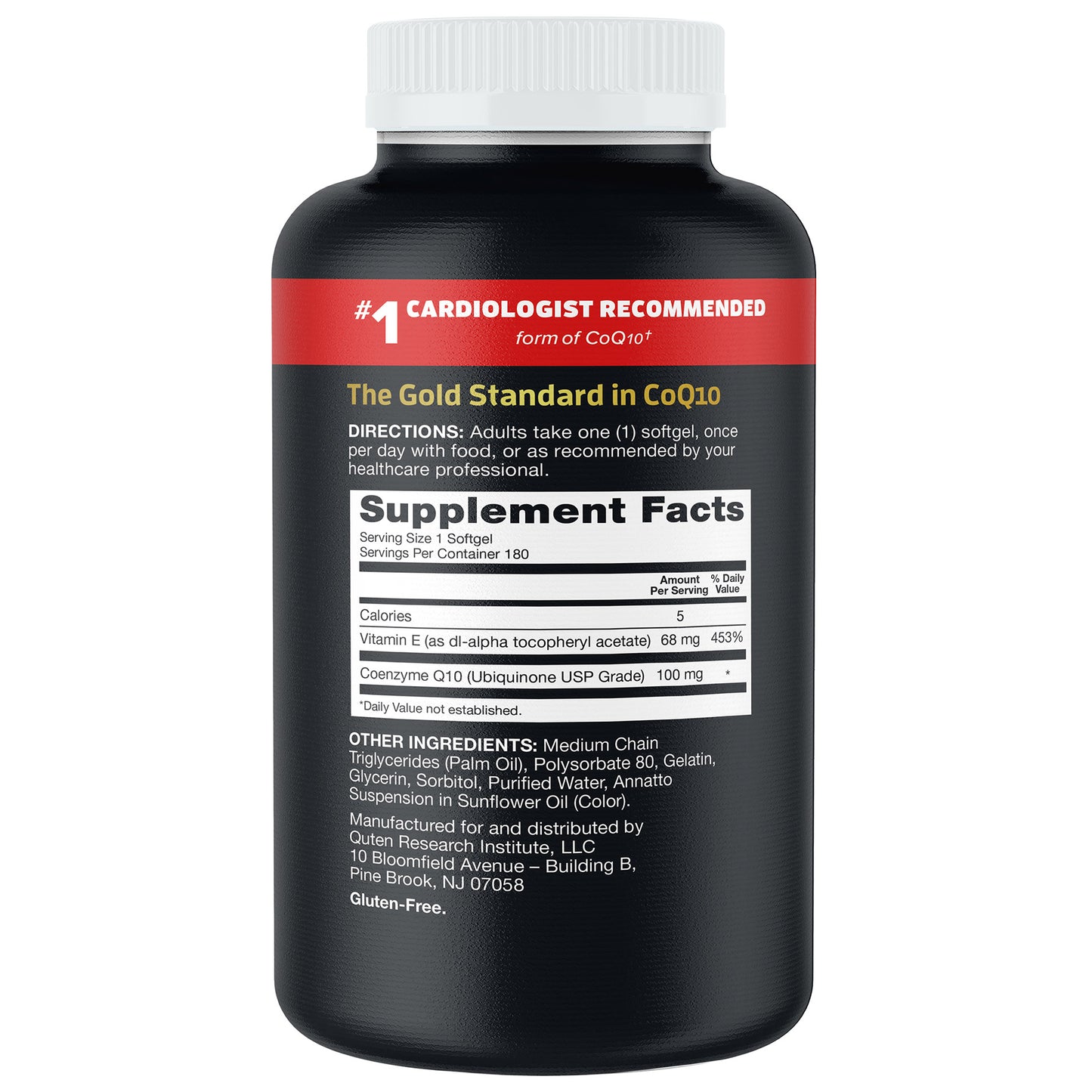 QUNOL ULTRA COQ10 100MG 180 SOFTGLS