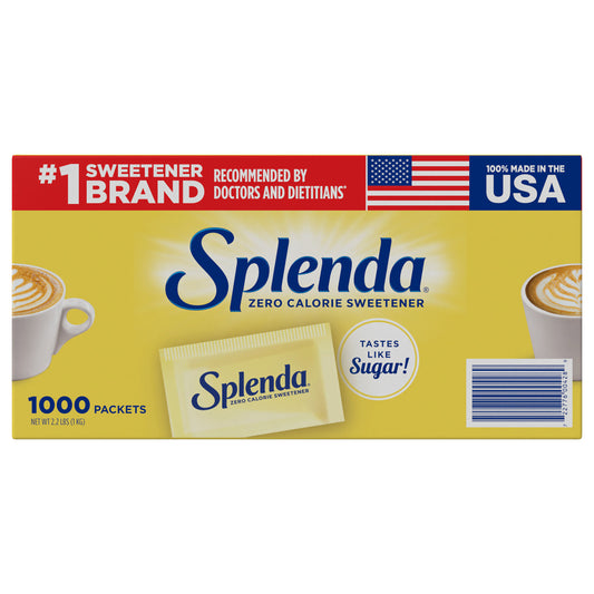 SPLENDA NO CALORIE SWEETENER 1000 CT
