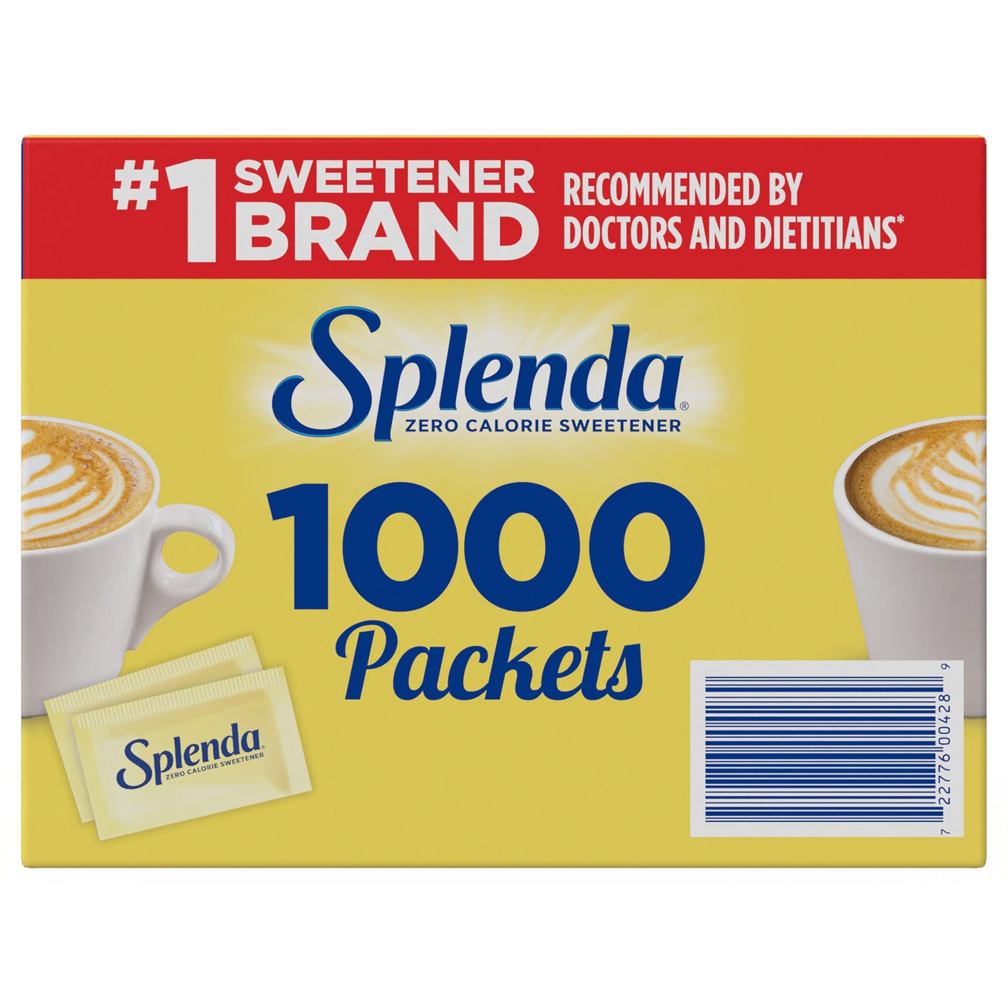 SPLENDA NO CALORIE SWEETENER 1000 CT