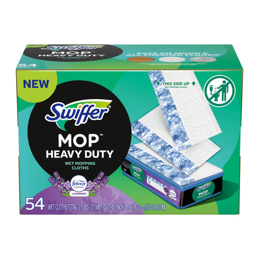 SWIFFER WET MOP HD REFILL 54 CT LAVENDER
