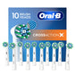 ORAL B BRUSH HEADS CROSS ACTION 10PK