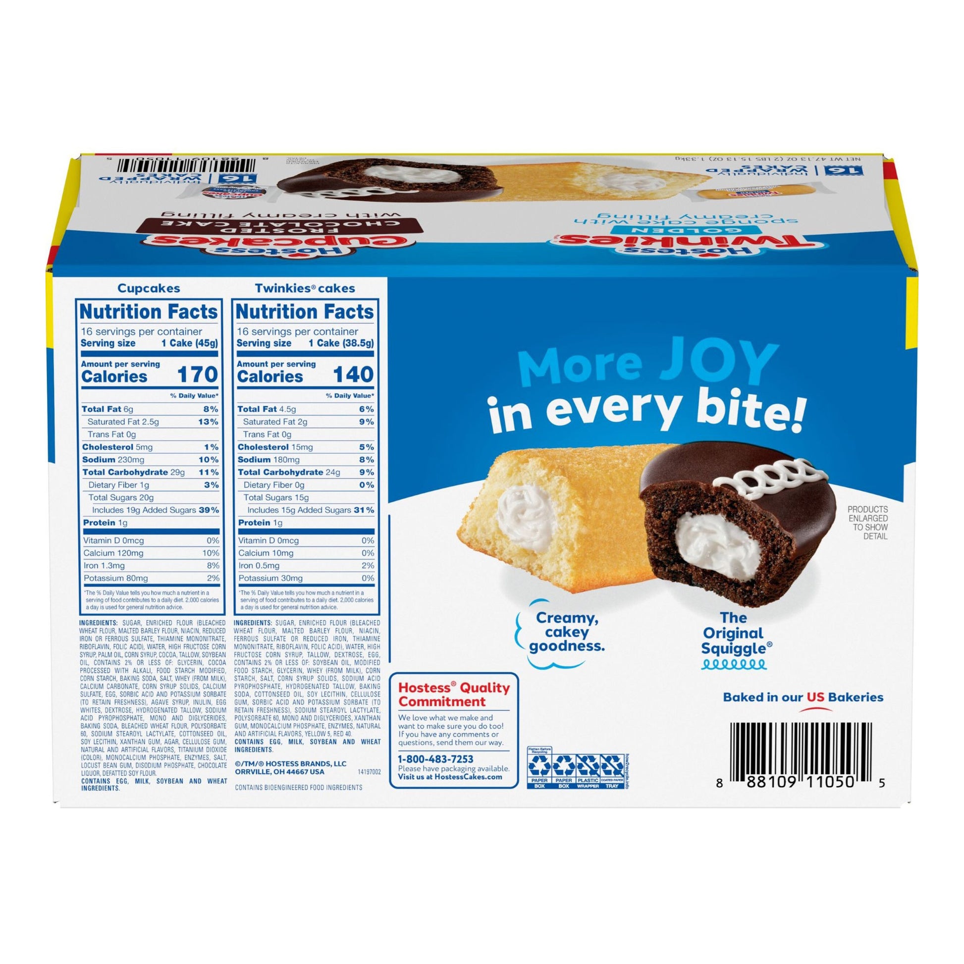 HOSTESS CUPCAKES & TWINKIES