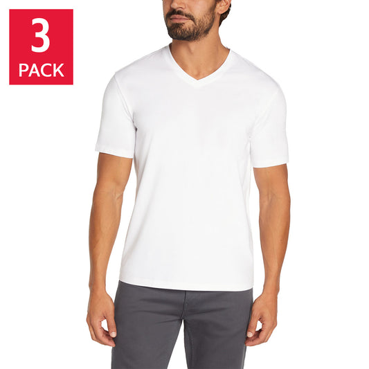 BANANA REPUBLIC MEN'S V-NECK TEE 3PK • 1840560 (M) 1848561 (L) • 1848565 (XL)