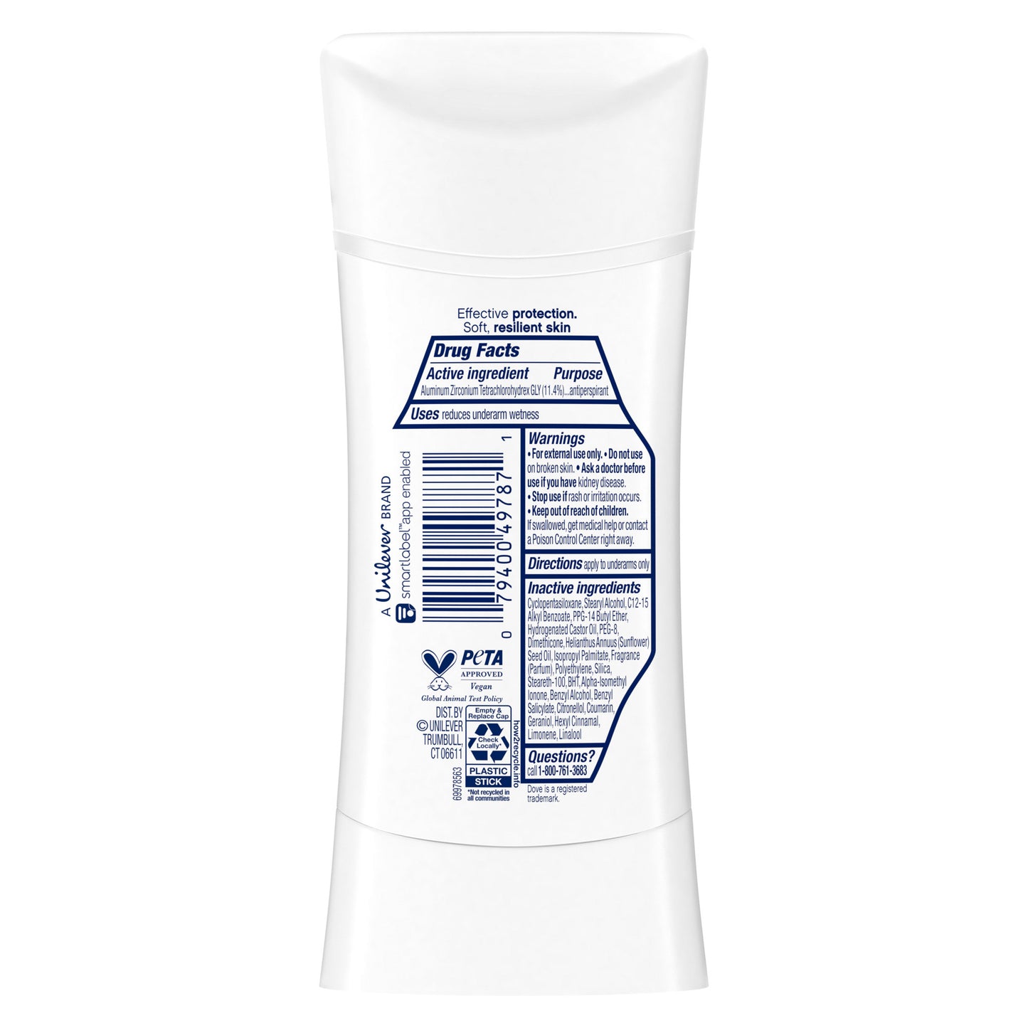 DOVE OUNCE ADV CARE INVISII