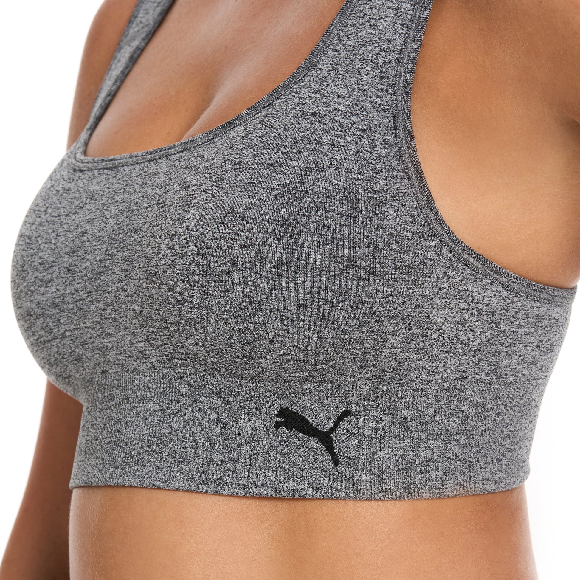 PUMA WOMEN'S SQUARE NECK BRA 2PK