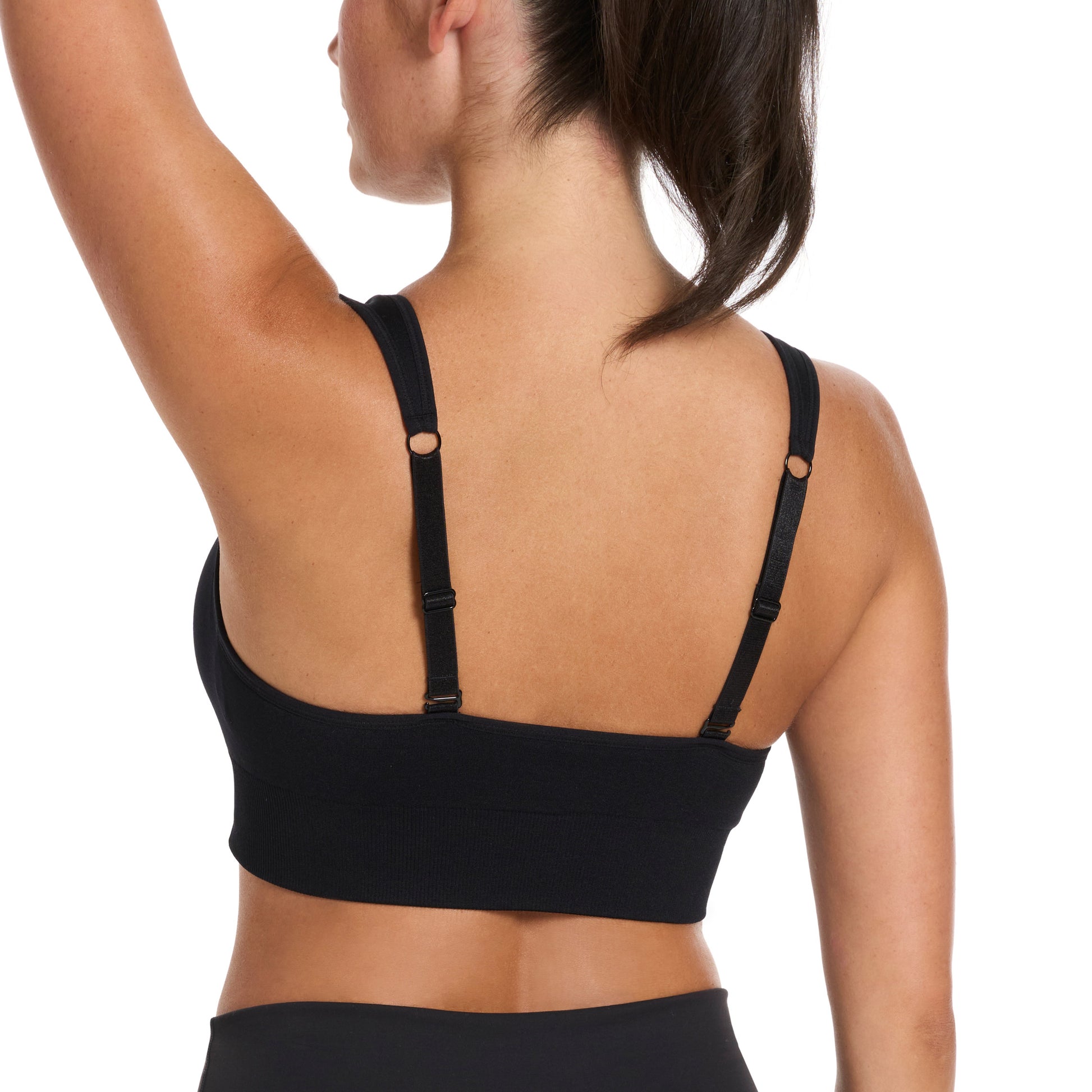 PUMA WOMEN'S SQUARE NECK BRA 2PK