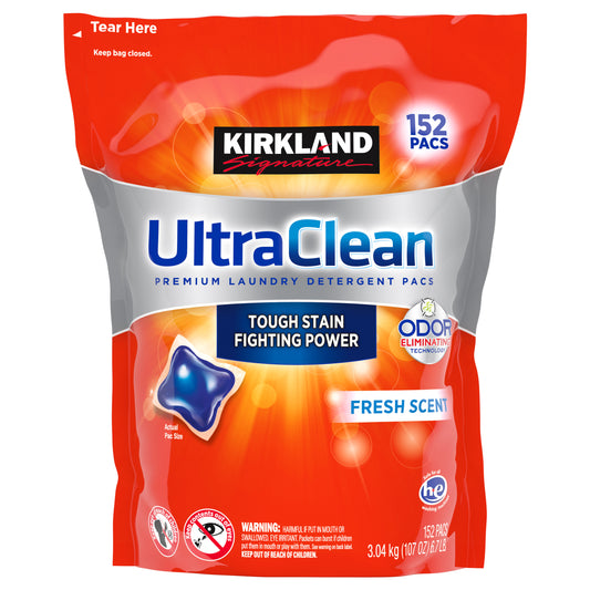 KIRKLAND SIGNATURE ULTRA CLEAN LAUNDRY 152 CT