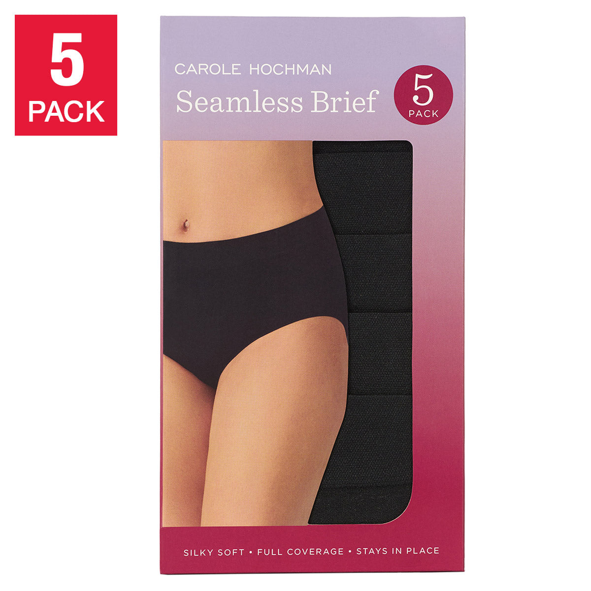 CAROLE HOCHMAN WOMEN'S BRIEF 5PK
