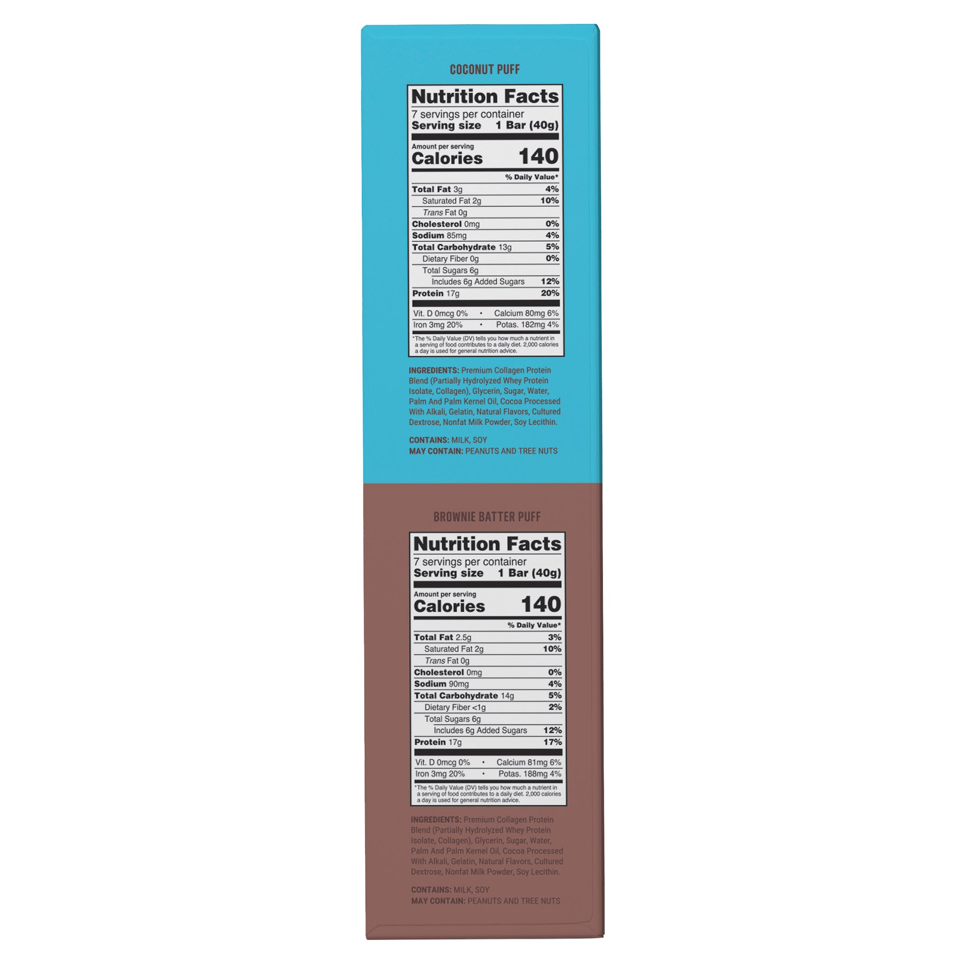 BUILT BAR PUFFS VARIETY 14/ 1.41 OZ