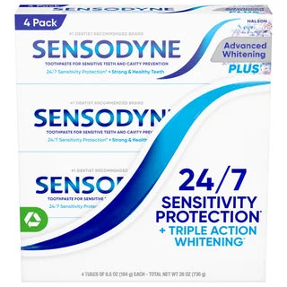 SENSODYNE ADVANCED WHITENING OOTHPASTE 4/6.50Z