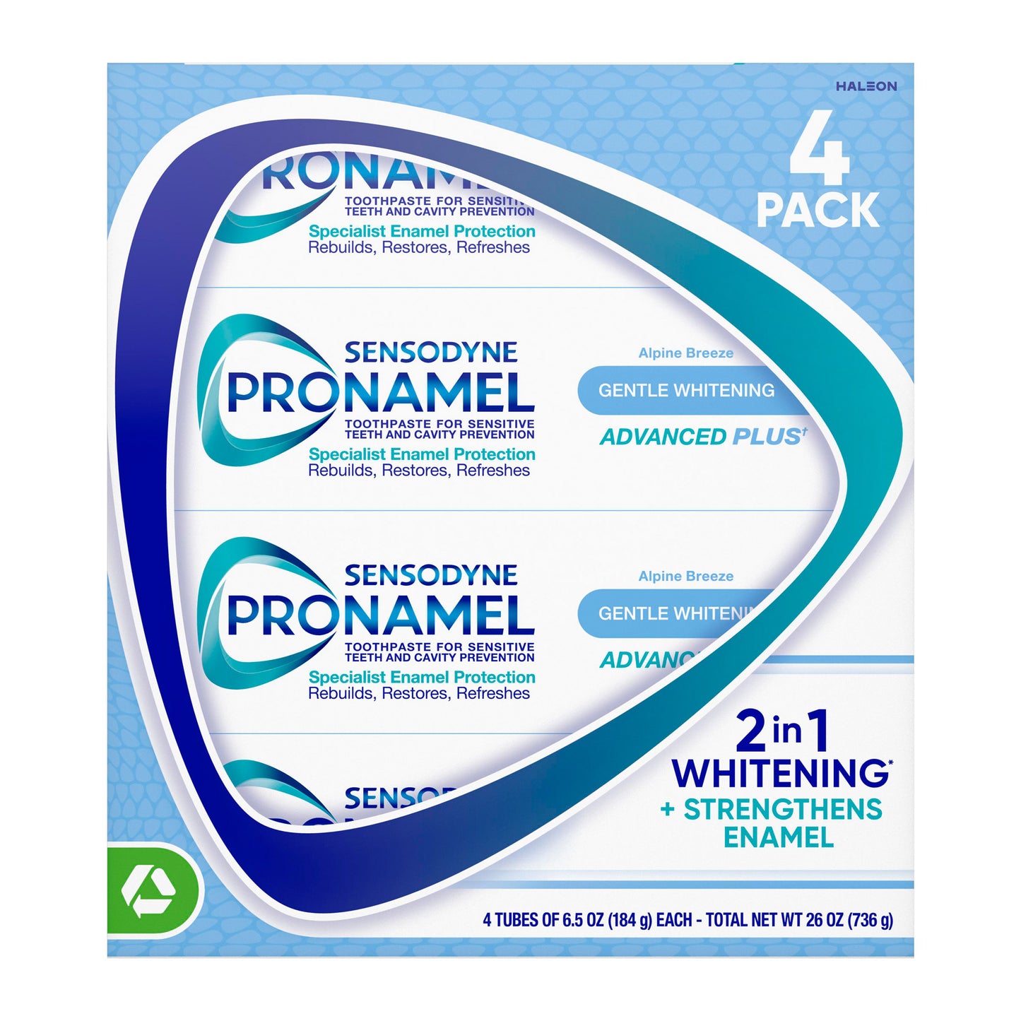 PRONAMEL GENTLE WHITENING ADV TOOTHPASTE 4/6.5 OZ