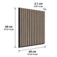 ARTIKA SONOLOK ACOUSTIC WOOD WALL PANELS