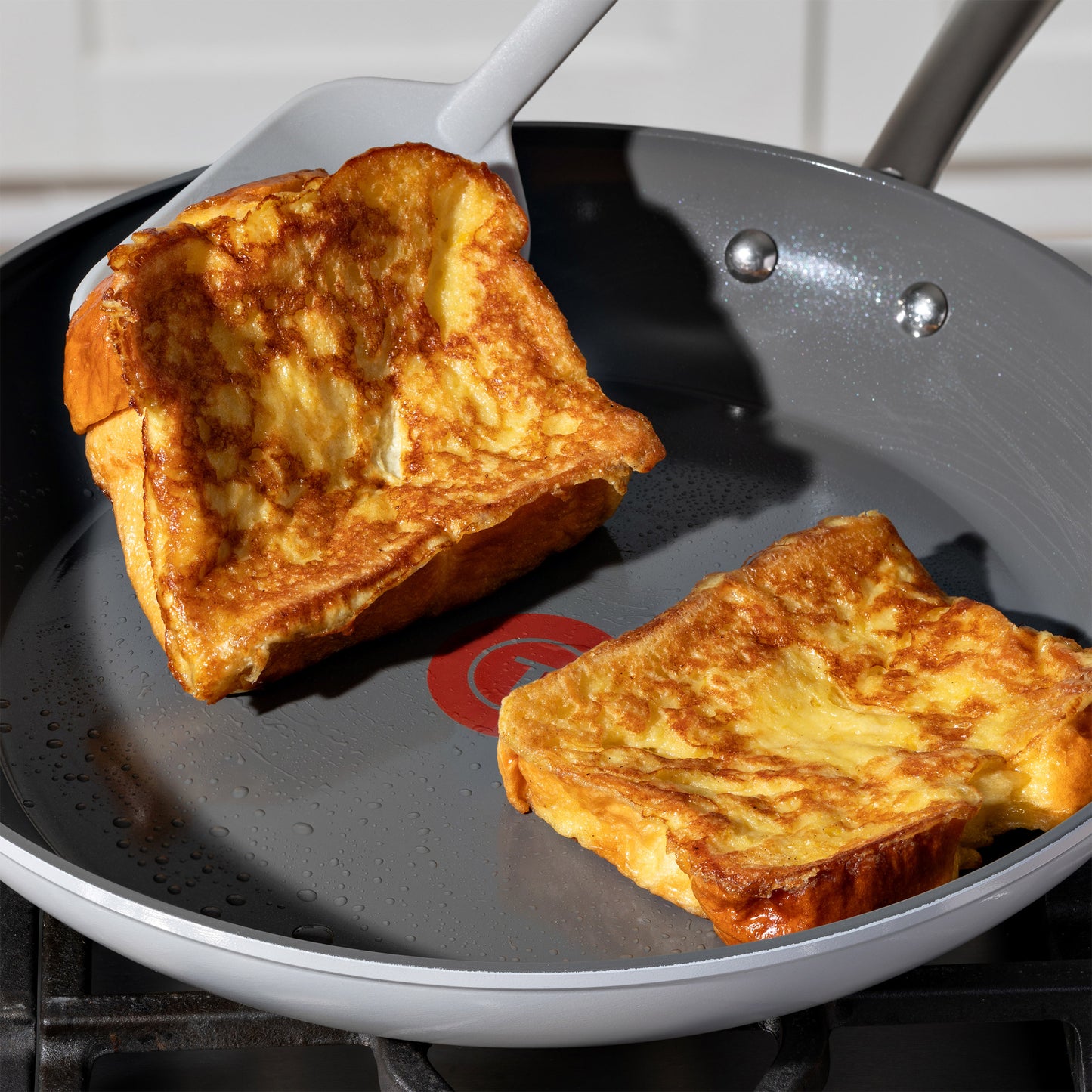 T-FAL CERAMIC NON-STICK FRY PANS 3-PIECE