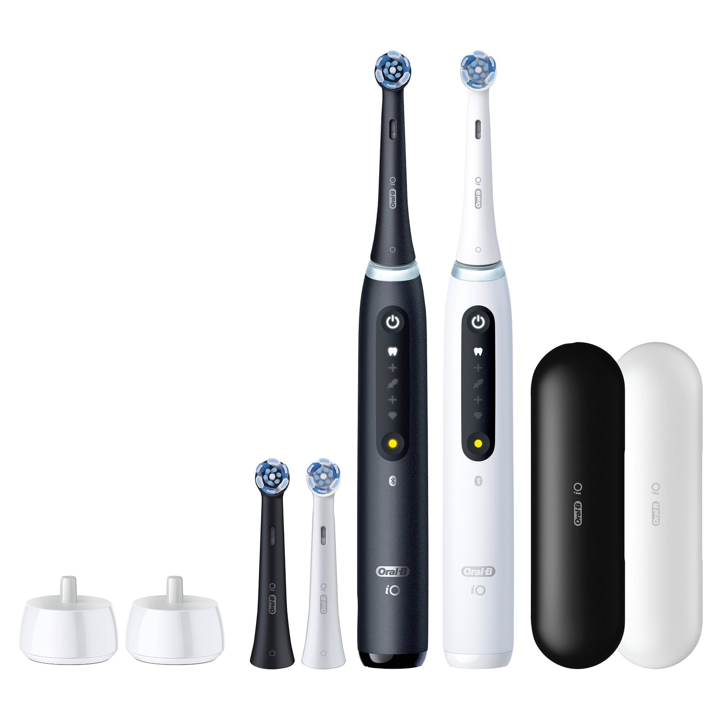 ORAL-B IO SERIES 5 ALL IN ONE CLEAN TOOTHBRUSH HANDLE 2PK^