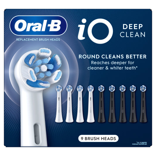 ORAL-B IO BRUSH HEADS DEEP CLEAN 9PK