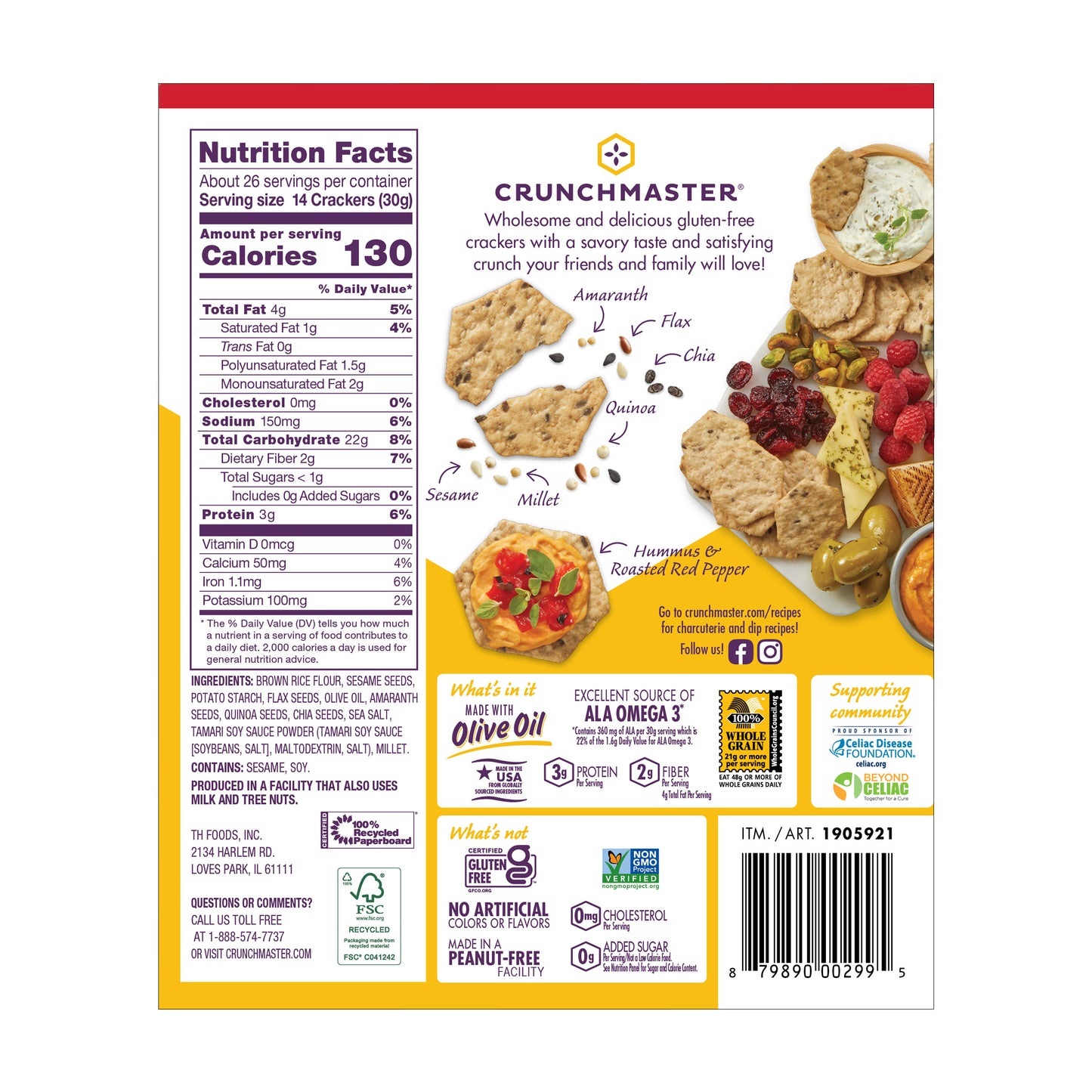 CRUNCHMASTER MULTI-GRAIN CRACKERS
