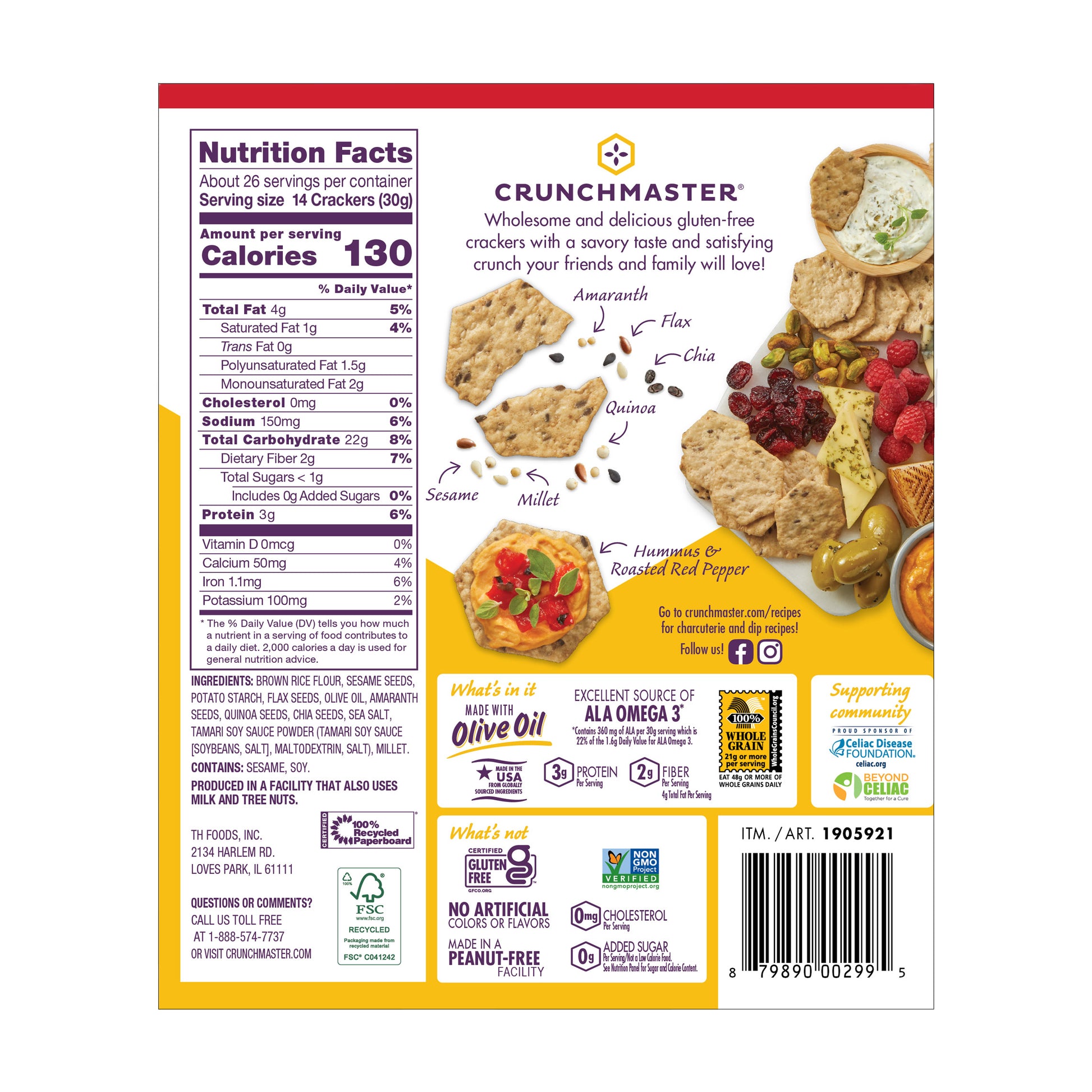 CRUNCHMASTER MULTI-GRAIN CRACKERS