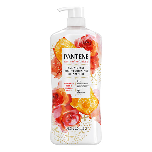 PANTENE ESSENTIAL BOTANICALS ROSE + HONEY SHAMPOO