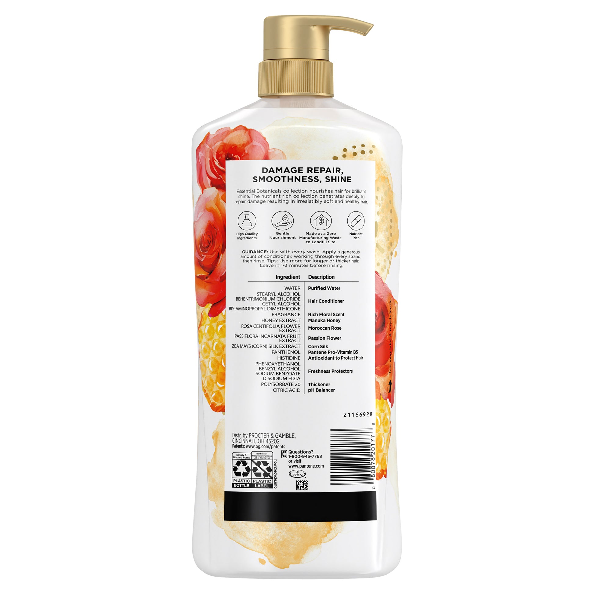 PANTENE ESSENTIAL BOTANICALS ROSE +