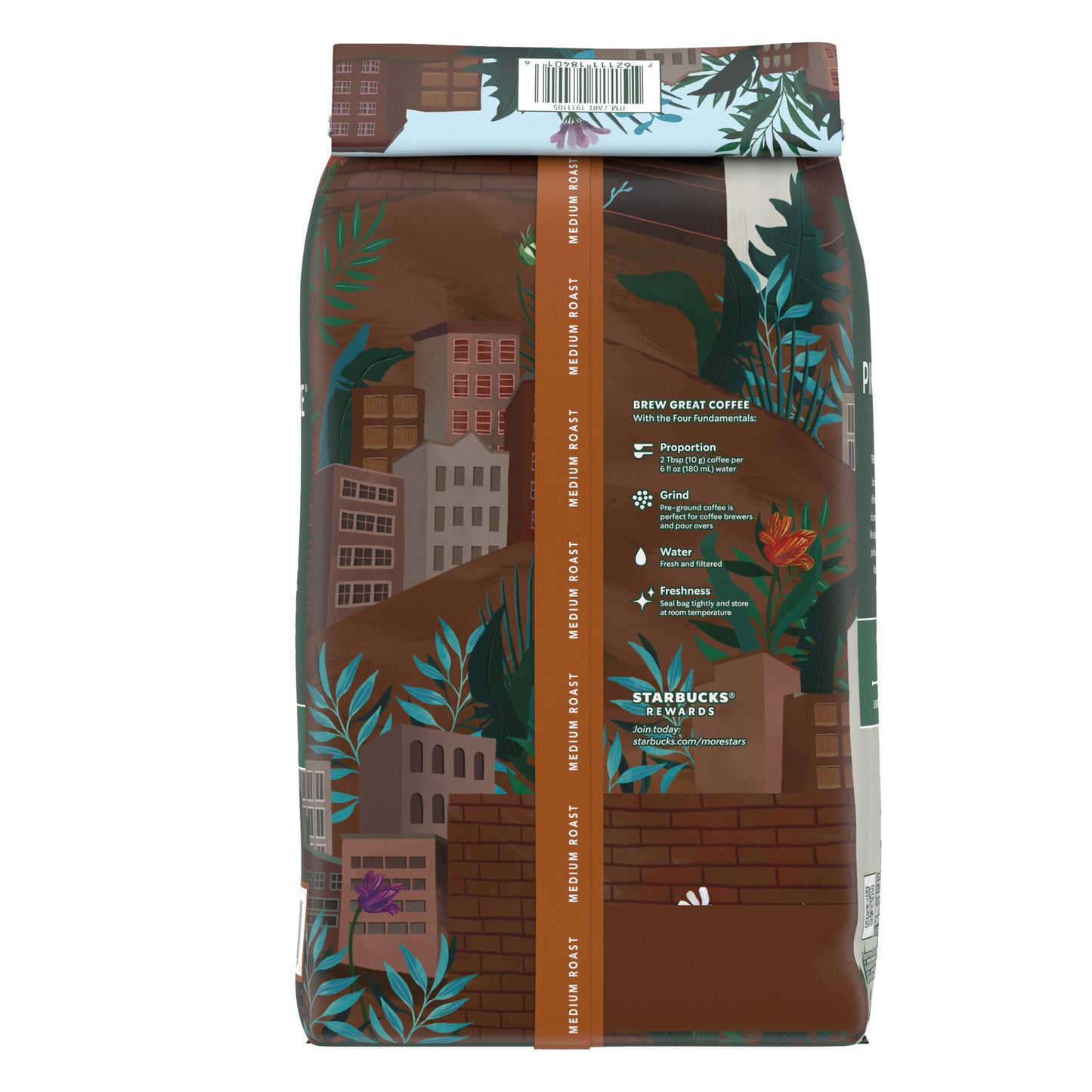STARBUCKS PIKE PLACE GROUND MEDIUM ROAST 2 LB