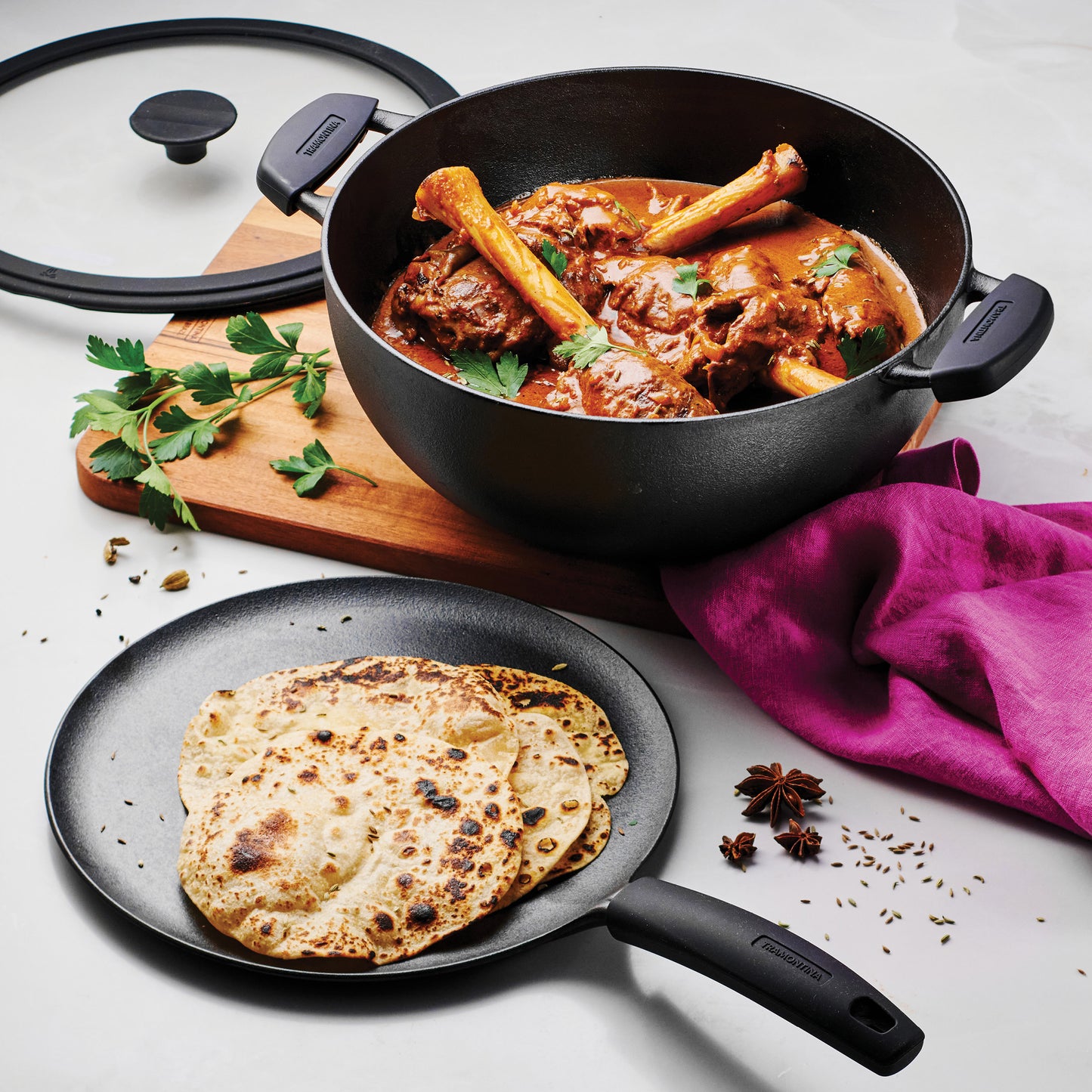 GREENPAN CARBON STEEL 15" PAELLA PAN