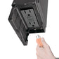 GLOBE ELECTRIC OUTDOOR SCONCE W/GFCI OUTLET