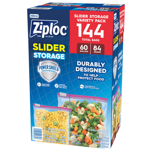 ZIPLOC STORAGE VARIETY 144 CT