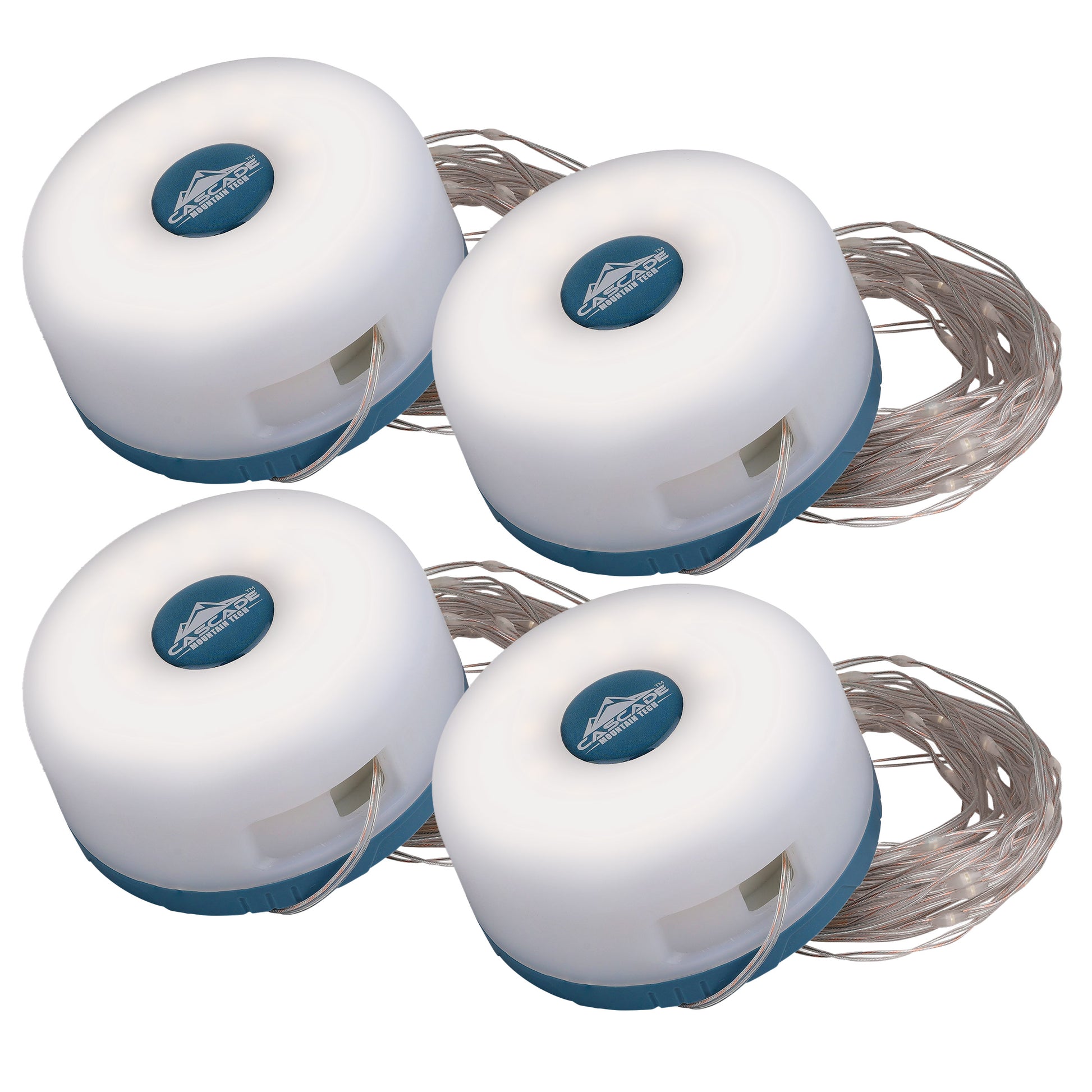 CASCADE MOUNTAIN TECH 2-PACK RECHARGEABLE CAMPING STRING LIGHT