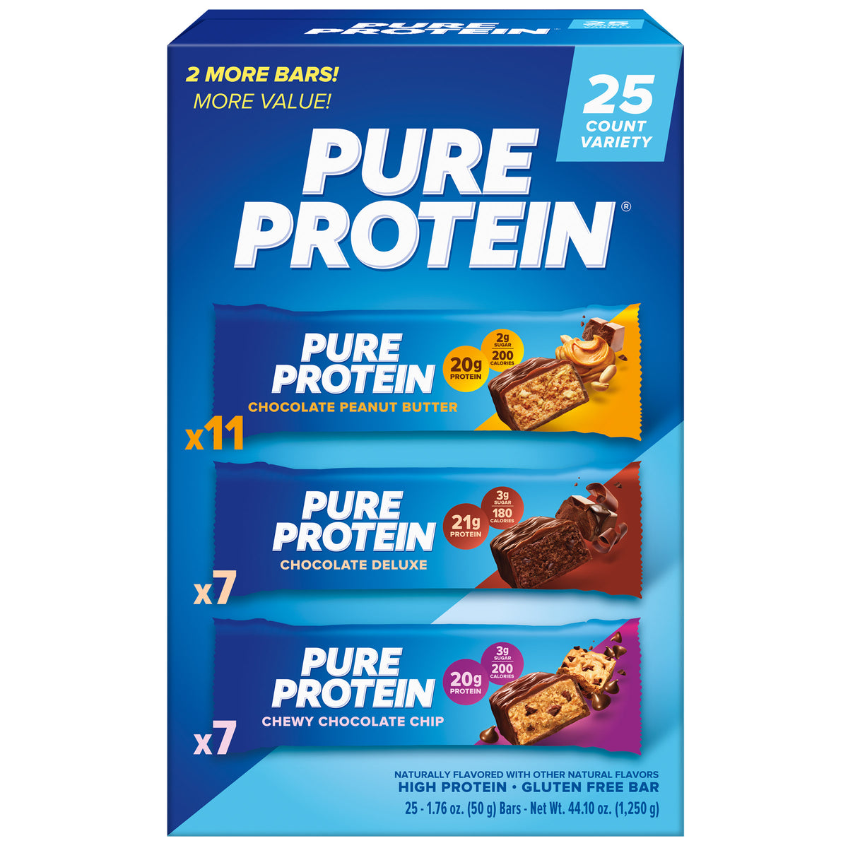 KIRKLAND SIGNATURE PROTEIN BAR VARIETY 20/ 2.12 OZ