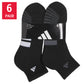 ADIDAS WOMEN'S QUARTER SOCK 6 PAIR