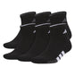ADIDAS WOMEN'S QUARTER SOCK 6 PAIR