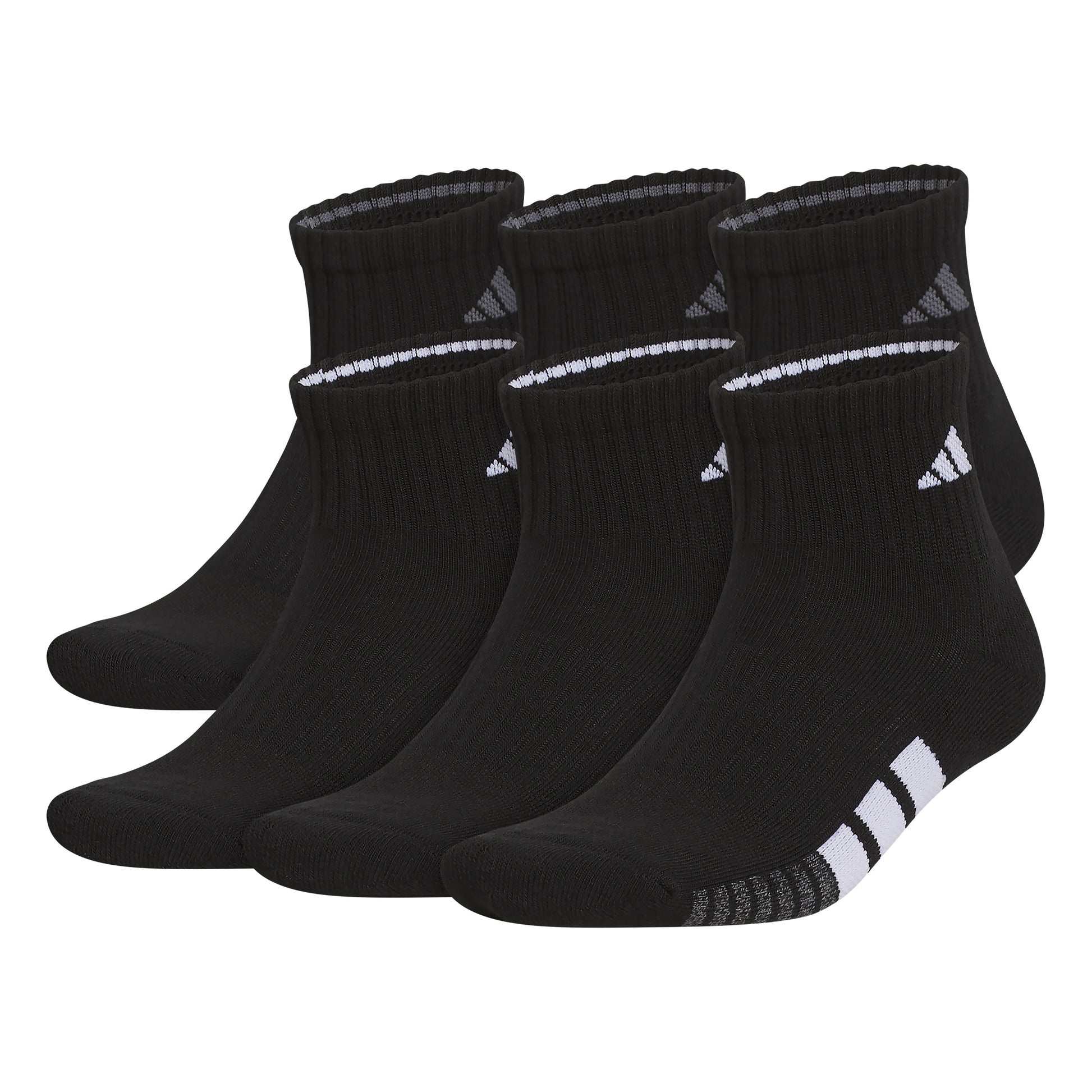 ADIDAS WOMEN'S QUARTER SOCK 6 PAIR