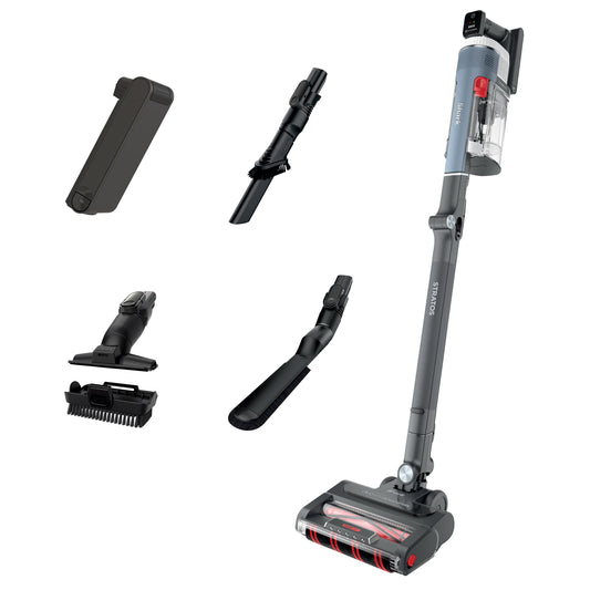 SHARK STRATOS STICK VACUUM W/DUOCLEAN & POWERFINS