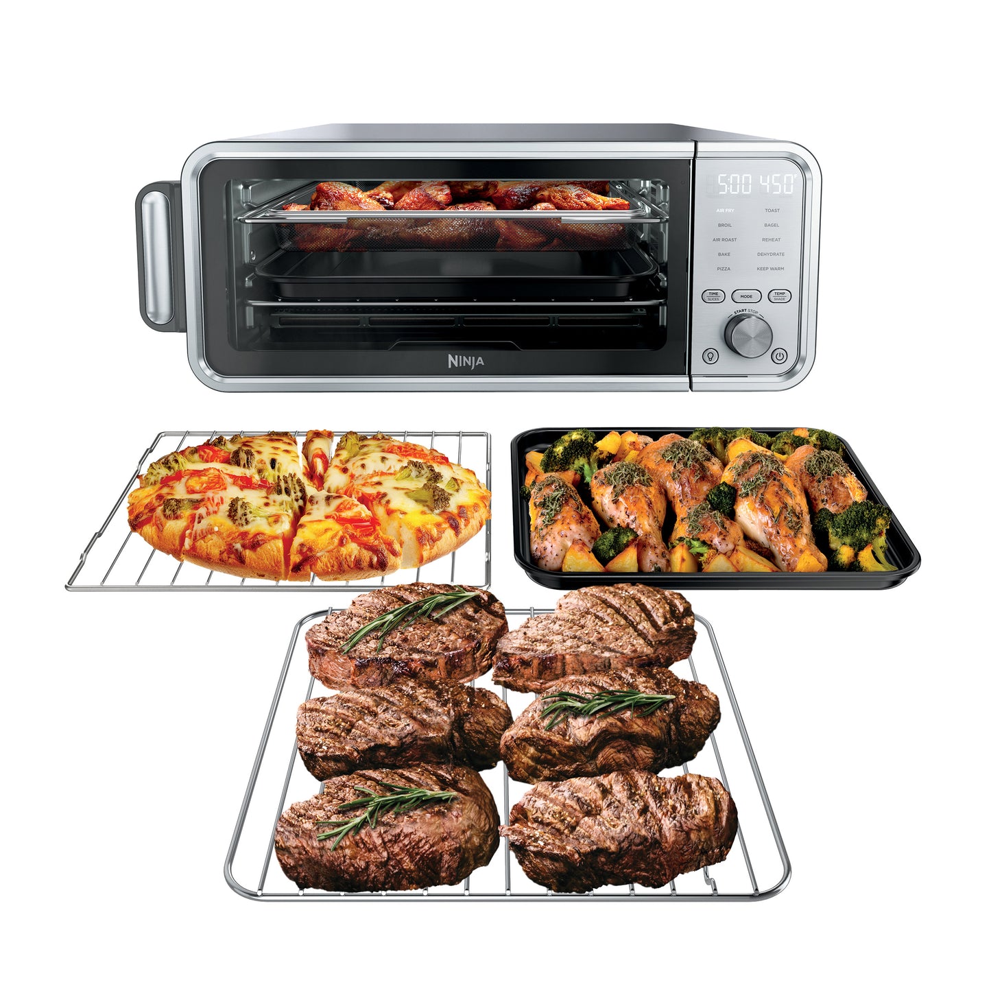 NINJA FLIP 10-IN-1 COUNTERTOP OVEN PRO ^
