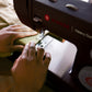 SINGER SEWING MACHINE HD8832 • 110 STITCH APPLICATIONS • BUILT IN NEEDLE THREADER • 32 BUILT IN STITCHES • 1 STEP BUTTONHOLE • 4 PRESSER FEET