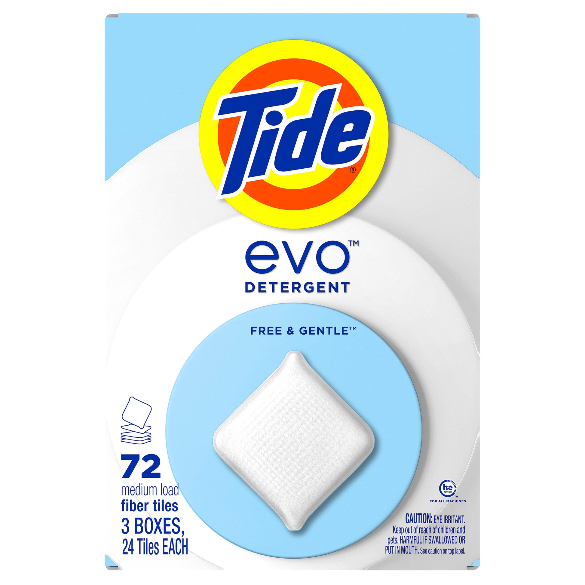 TIDE FREE AND GENTLE 125 LOADS/154 OZ