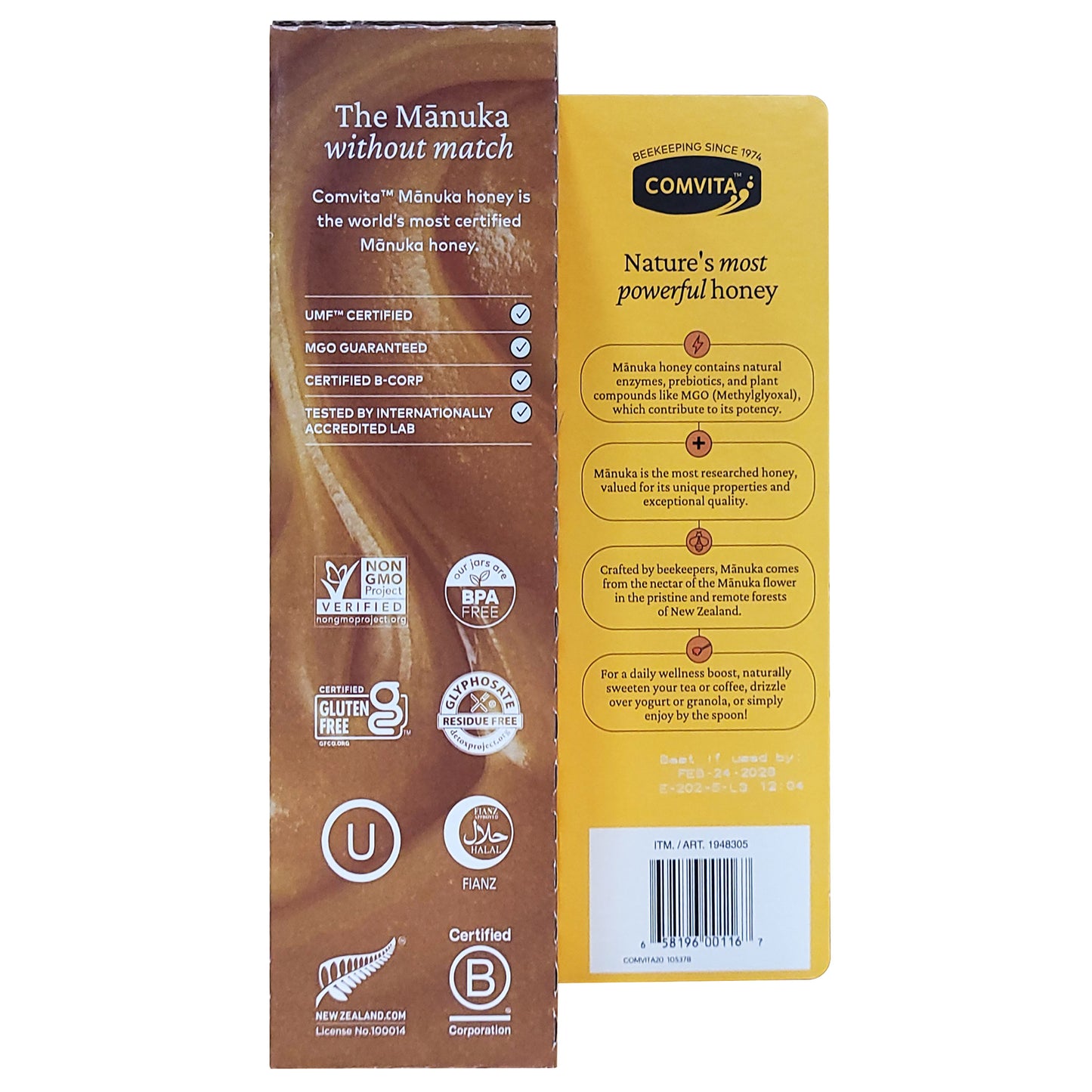 US EGMONT MANUKA HONEY UMF 12+ 17.6 OZ