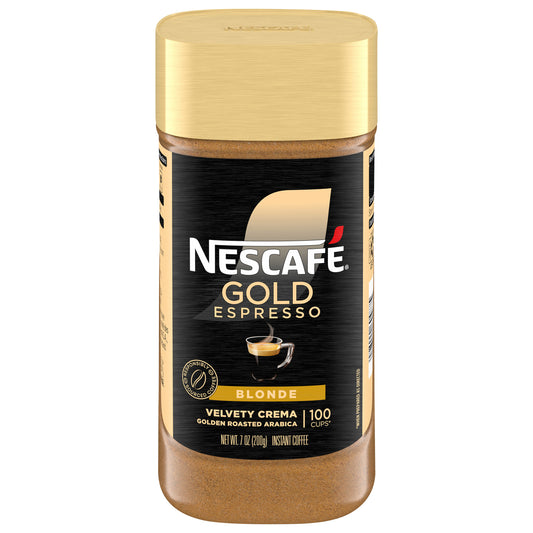 NESCAFE BLONDE GOLD INSTANT ESPRESSO 7 OZ