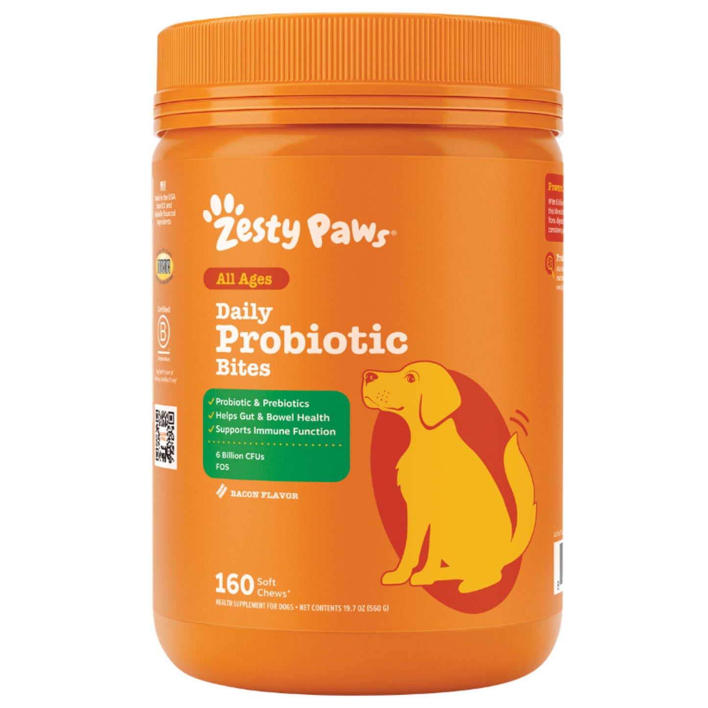 ZESTY PAWS CALMING CHEW 160 CT