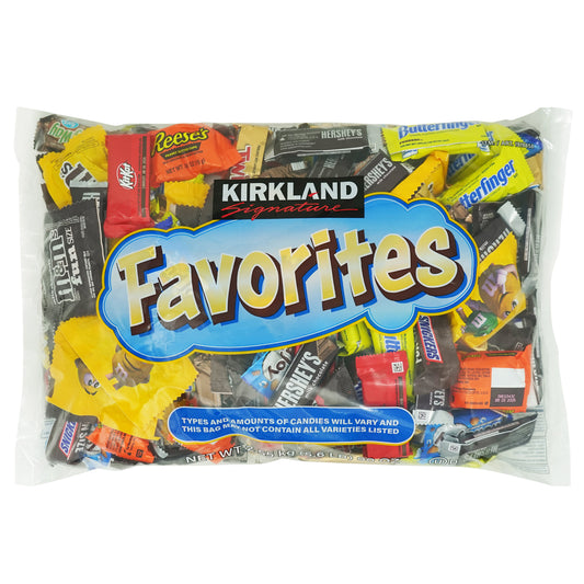 KIRKLAND SIGNATURE FUN SIZE VTY FAVORITES 90 OZ