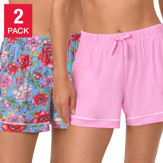 ROOM SERVICE WOMEN'S LOUNGE SHORT 2PK