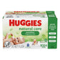 HUGGIES NATURAL CARE BABY WIPES, 1024CT • 16 FLIPTOP PKS: 64 WIPES • THICK & ABSORBENT • FRAGRANCE FREE • PARABEN FREE • HYPOALLERGENIC • NO HARSH INGREDIENTS