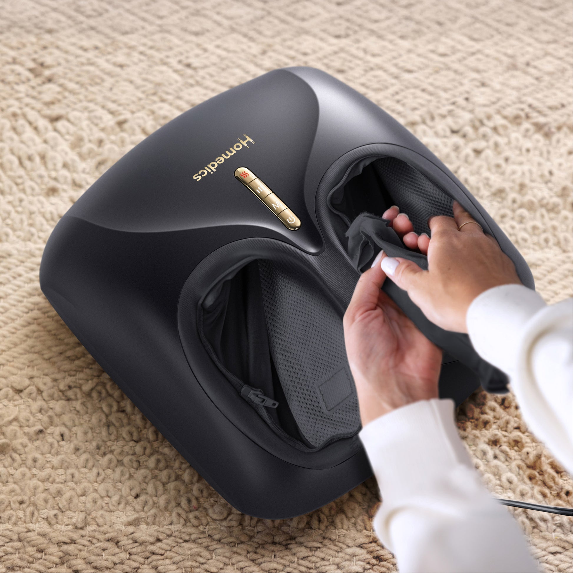 HOMEDICS SHIATSU + AIR FOOT MASSAGER