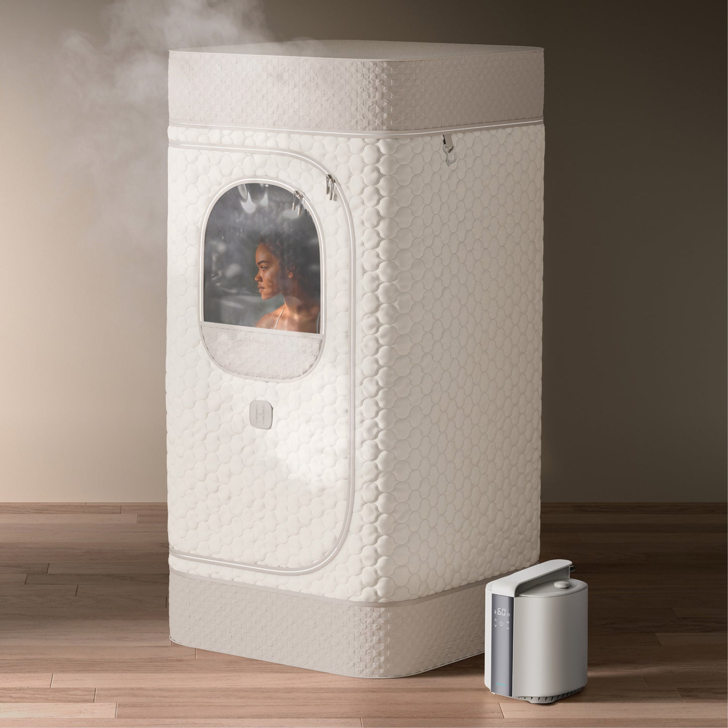 HOMEDICS PREMIUM PORTABLE STEAM SAUNA BLACK