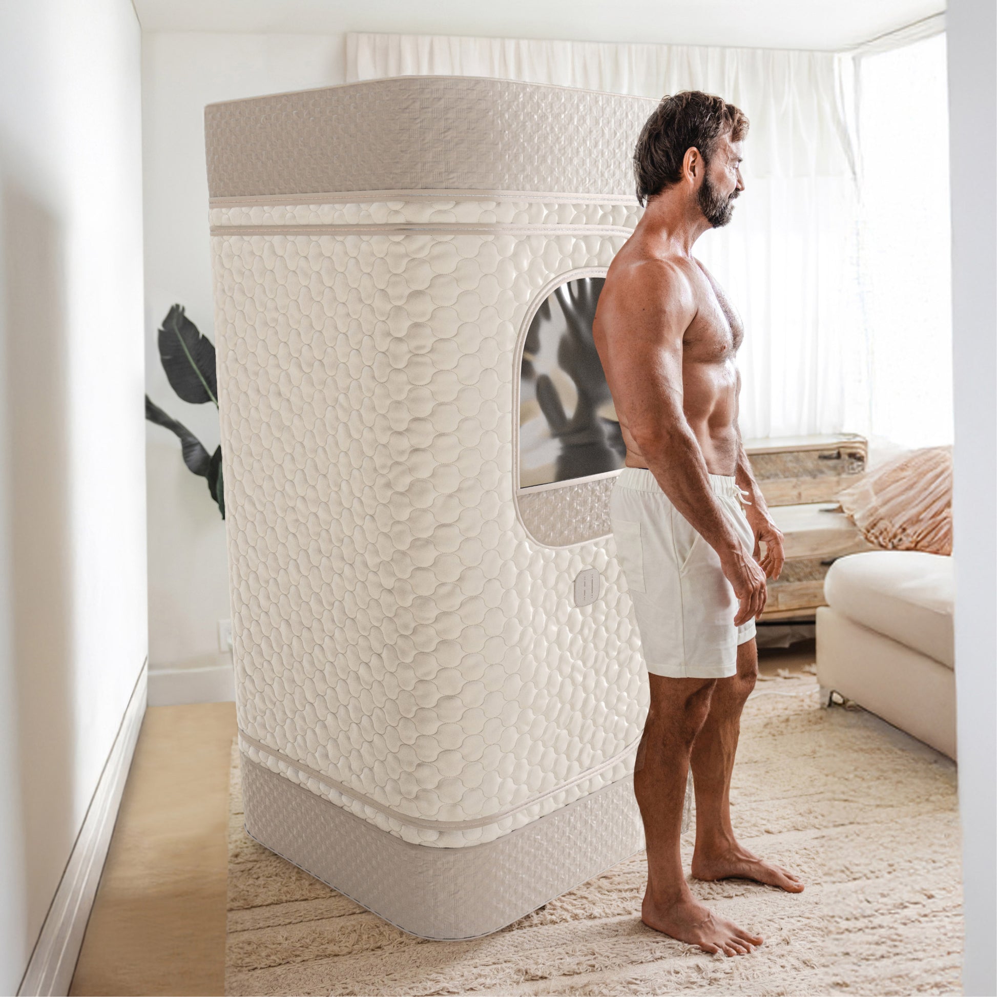 HOMEDICS PREMIUM PORTABLE STEAM SAUNA BLACK