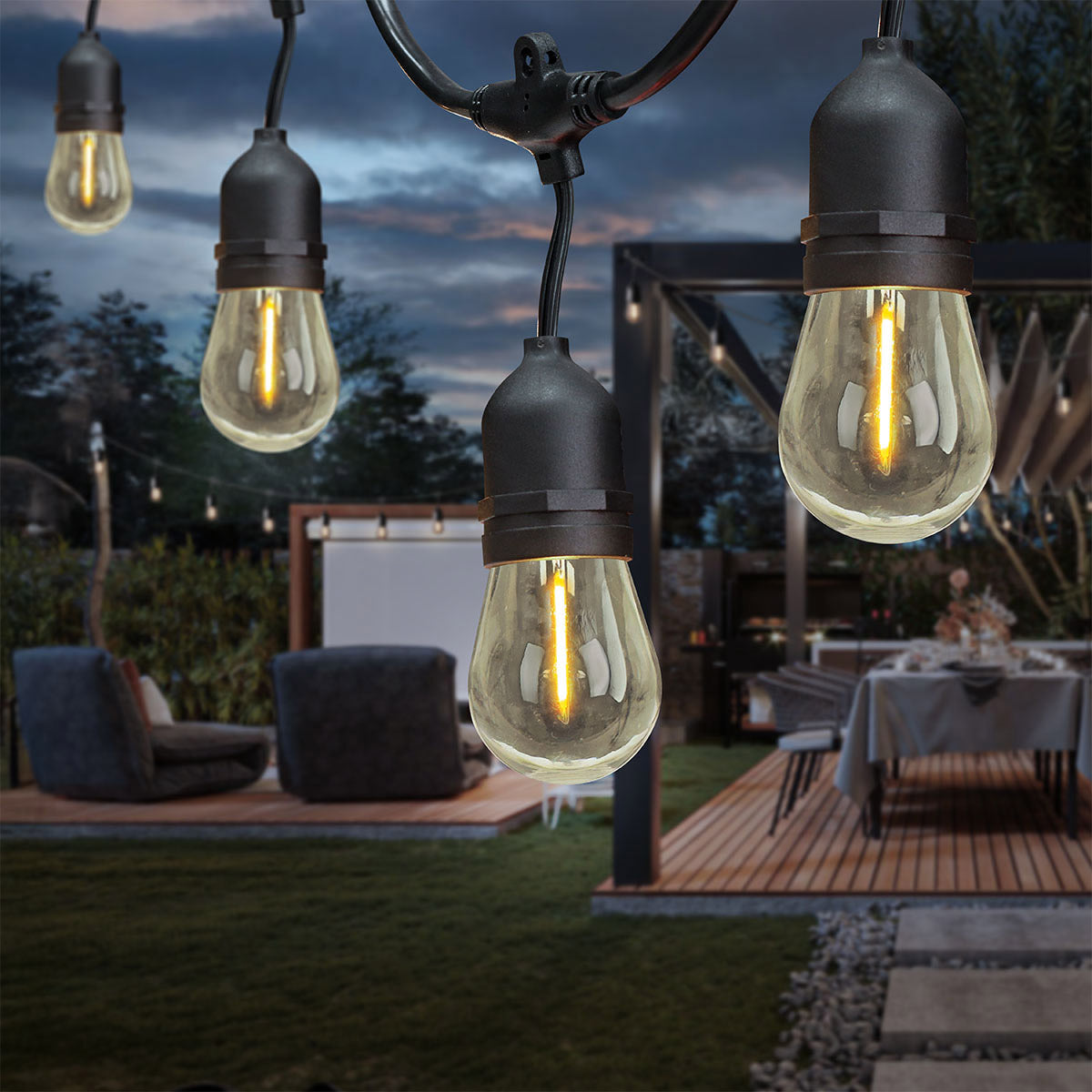 FEIT ELECTRIC 48' LED STRING LIGHTS