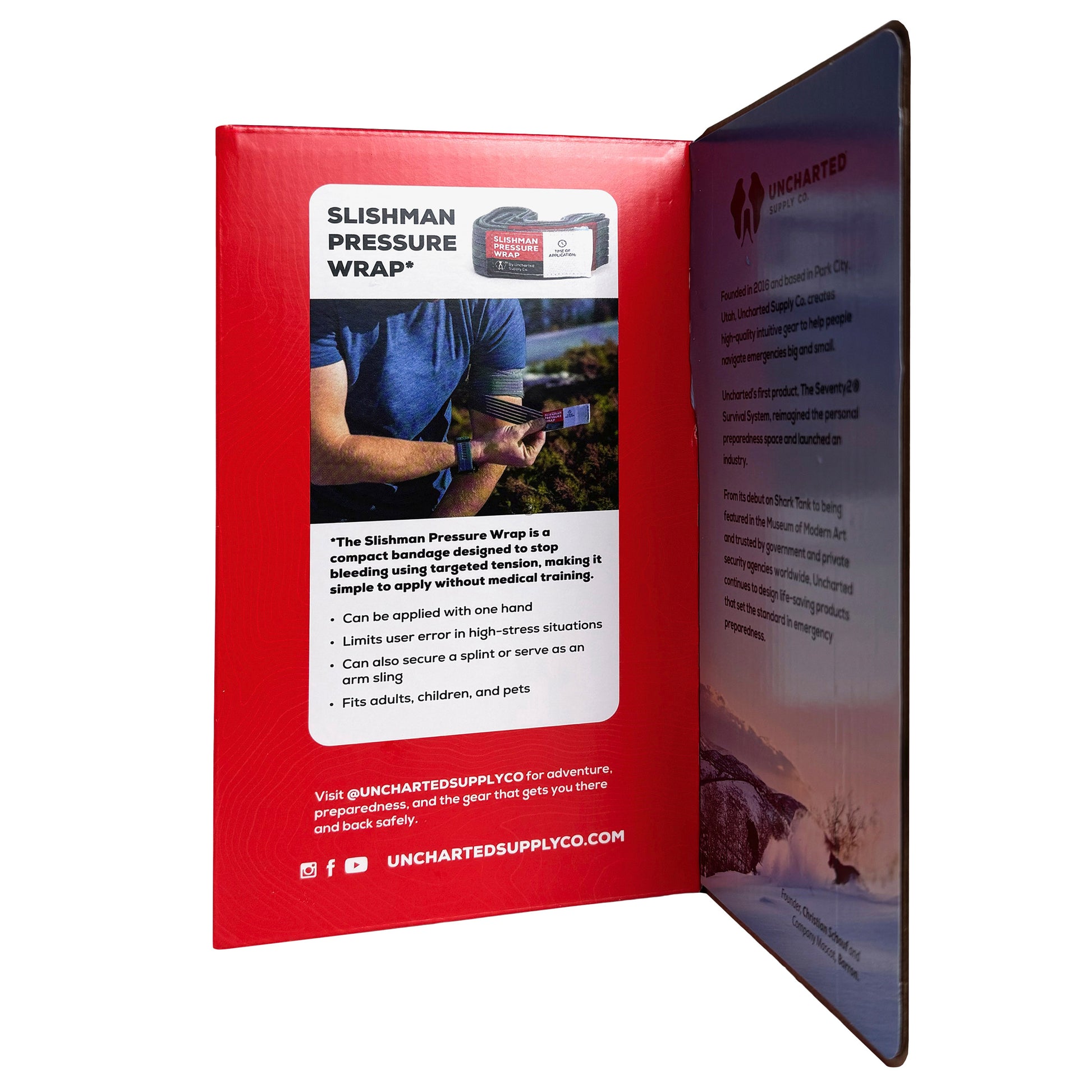 UNCHARTED SUPPLY CO 89 PIECES PREMIUM FIRST AID KIT