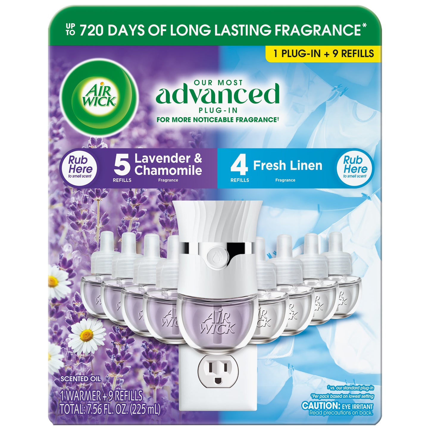 FEBREZE PLUG IN 1 WARMER + 5 REFILLS